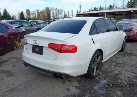 2013 Audi S4 3.0T Premium Plus из США, поврежденный, VIN WAUKGAFL8DA128317
